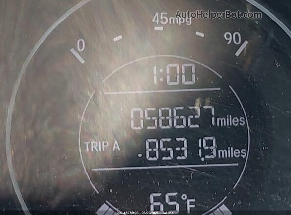3CZRU6H15NM752318 2022 HONDA HR-V Gray 
