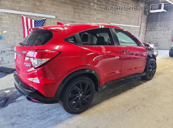 3CZRU6H15NM756613 2022 HONDA HR-V Red Rear right