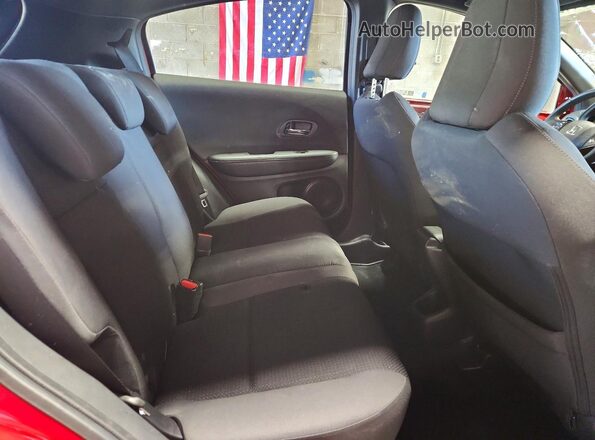 3CZRU6H15NM756613 2022 HONDA HR-V Red Rear interior view