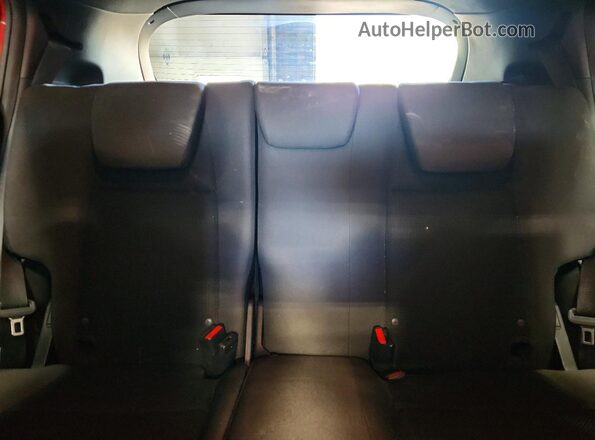3CZRU6H15NM756613 2022 HONDA HR-V Red Rear seats view