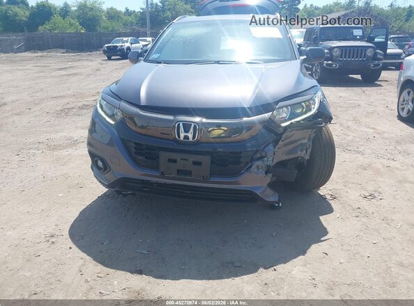 3CZRU6H15NM775663 2022 HONDA HR-V Gray Vista interior trasera