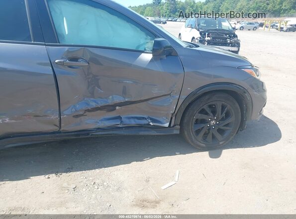 3CZRU6H15NM775663 2022 HONDA HR-V Gray 