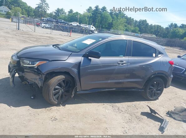 3CZRU6H15NM775663 2022 HONDA HR-V Gray 