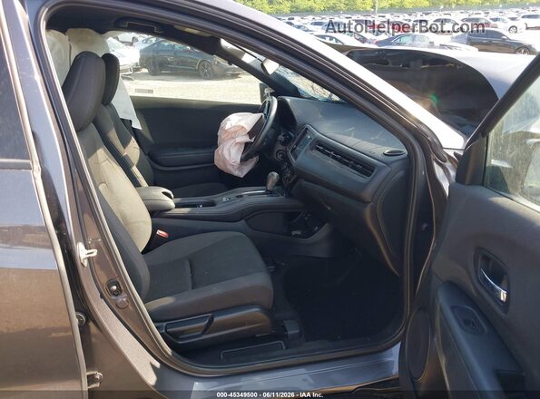 3CZRU6H16KG710248 2019 HONDA HR-V Gray Vista interior delantera