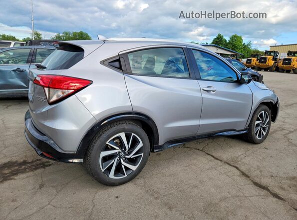 3CZRU6H16KG722741 2019 HONDA HR-V Silver Trasero derecho