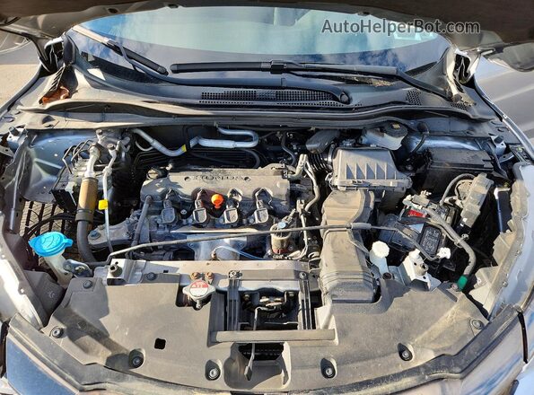 3CZRU6H16KG722741 2019 HONDA HR-V Silver Vista del compartimento del motor