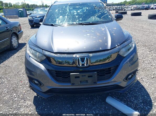 3CZRU6H16LM708194 2020 HONDA HR-V Черный Вид спереди