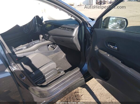 3CZRU6H16LM722774 2020 HONDA HR-V Gray Front interior view