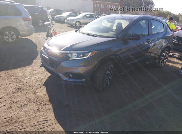 3CZRU6H16LM722774 2020 HONDA HR-V Gray Front left