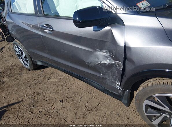 3CZRU6H16LM722774 2020 HONDA HR-V Gray Front view