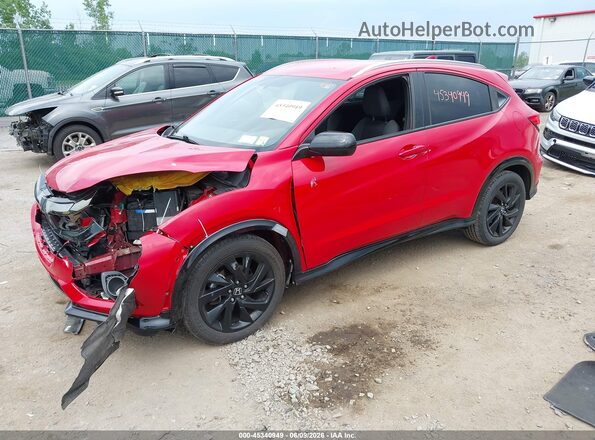 3CZRU6H16NM734720 2022 HONDA HR-V Red Przód lewy