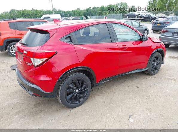 3CZRU6H16NM734720 2022 HONDA HR-V Red Tył prawy