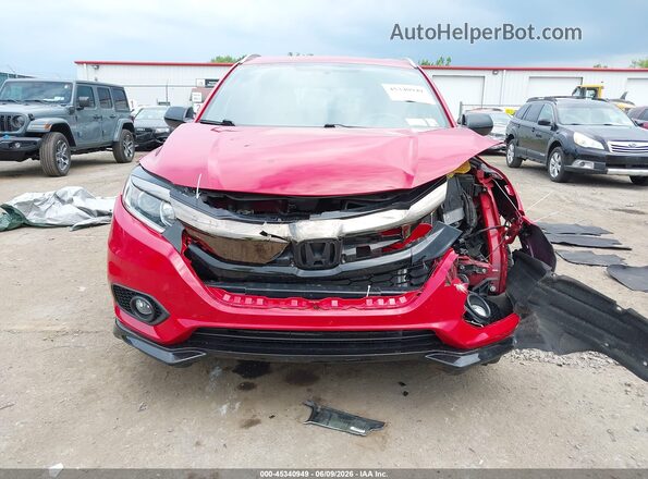 3CZRU6H16NM734720 2022 HONDA HR-V Red Widok zestawu wskaźników