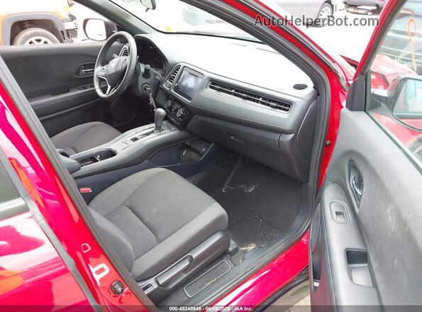 3CZRU6H16NM734720 2022 HONDA HR-V Red Widok wnętrza z przodu