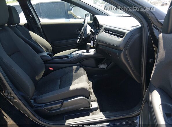 3CZRU6H17LM723058 2020 HONDA HR-V Black წინა სალონის ხედი