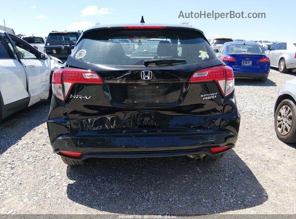 3CZRU6H17LM723058 2020 HONDA HR-V Black წინა ხედი