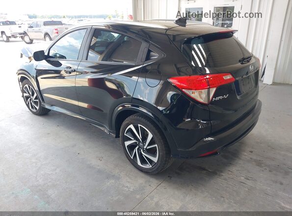 3CZRU6H18KG715032 2019 HONDA HR-V Black Tył lewy