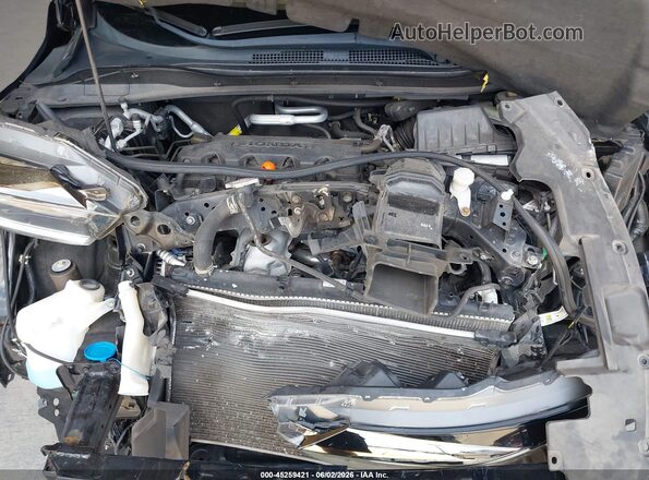 3CZRU6H18KG715032 2019 HONDA HR-V Black Widok z tyłu