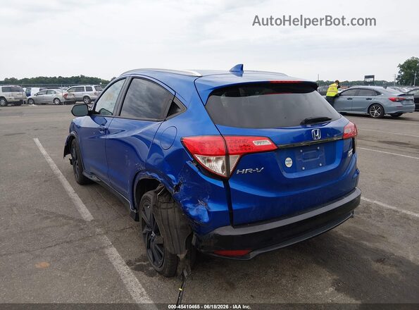 3CZRU6H18MM722308 2021 HONDA HR-V Blue Tył lewy