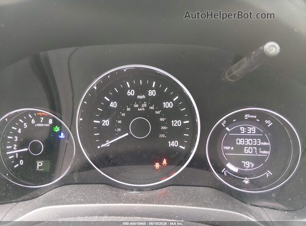 3CZRU6H18MM722308 2021 HONDA HR-V Blue Widok tylnych siedzeń