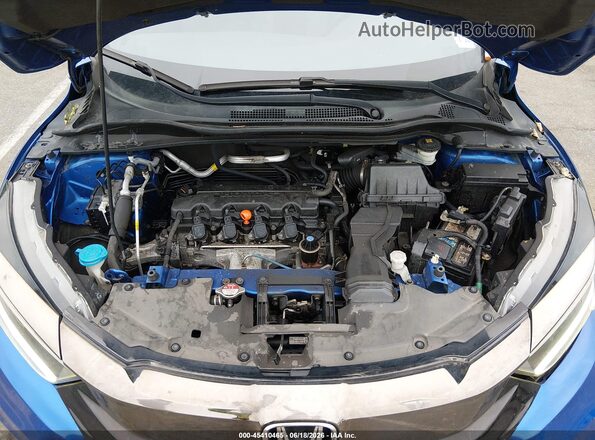 3CZRU6H18MM722308 2021 HONDA HR-V Blue Widok z tyłu