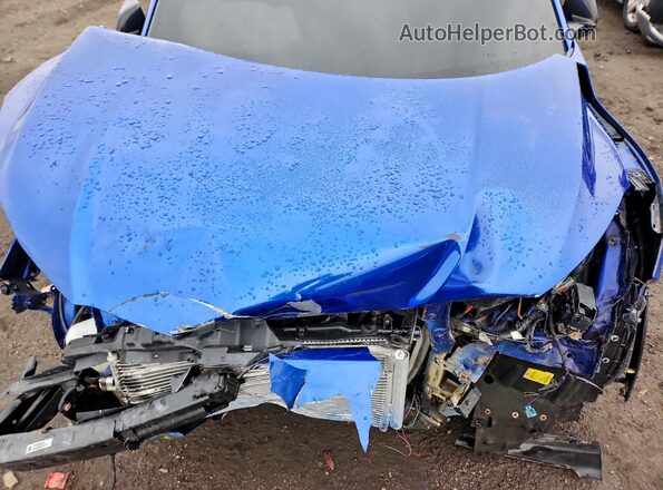 3CZRU6H18MM746236 2021 HONDA HR-V Blue Widok wnętrza z tyłu