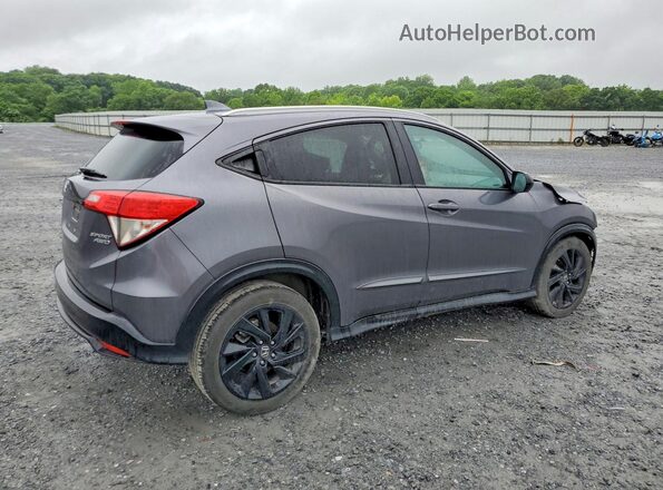 3CZRU6H18MM755132 2021 HONDA HR-V Gray უკანა მარჯვენა