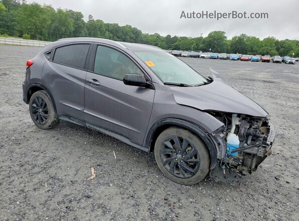 3CZRU6H18MM755132 2021 HONDA HR-V Gray წინა მარჯვენა