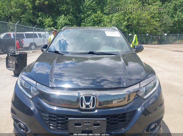 3CZRU6H19KG716917 2019 HONDA HR-V Black Սարքավորումների վահանակի տեսք
