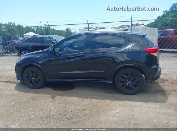 3CZRU6H19KG716917 2019 HONDA HR-V Black Սալոնի 360 աստիճան տեսք