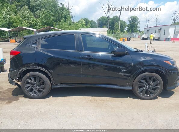 3CZRU6H19KG716917 2019 HONDA HR-V Black Սալոնի հետևի տեսք