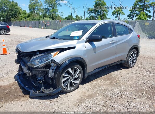 3CZRU6H19KG734401 2019 HONDA HR-V Silver Front left