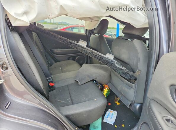 3CZRU6H19KM734884 2019 HONDA HR-V Charcoal Rear interior view