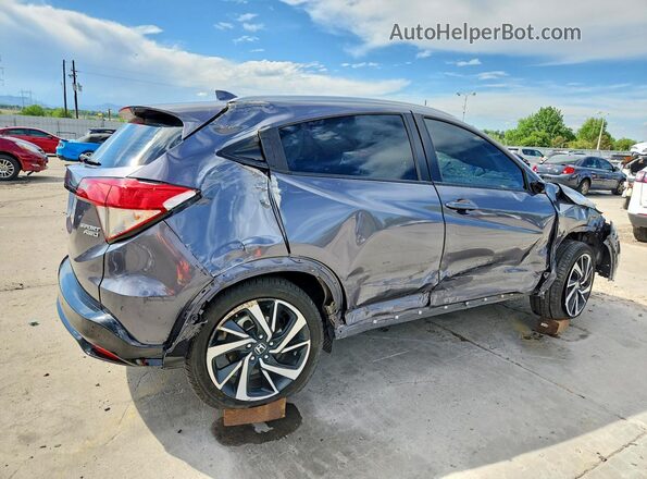 3CZRU6H19KM734884 2019 HONDA HR-V Charcoal Rear right
