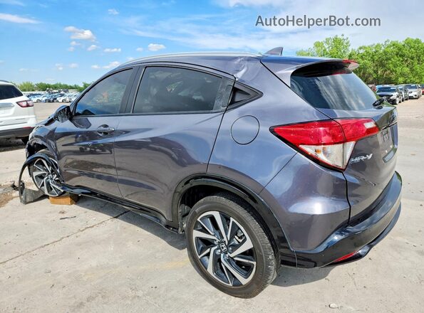 3CZRU6H19KM734884 2019 HONDA HR-V Charcoal Rear left