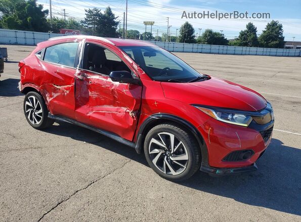 3CZRU6H19LG700301 2020 HONDA HR-V Red 