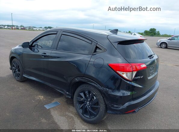 3CZRU6H19MM702861 2021 HONDA HR-V Black უკანა მარცხენა