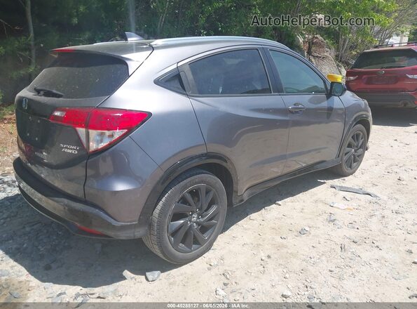 3CZRU6H19NM710489 2022 HONDA HR-V Gray 
