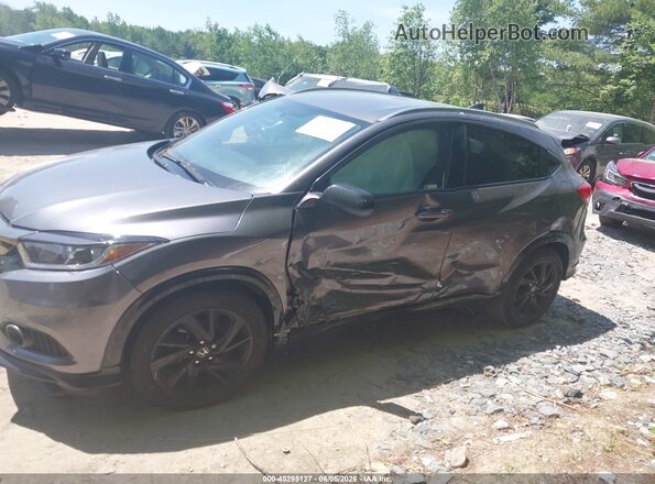 3CZRU6H19NM710489 2022 HONDA HR-V Gray 