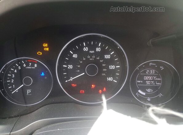 3CZRU6H19NM736770 2022 HONDA HR-V Gray 