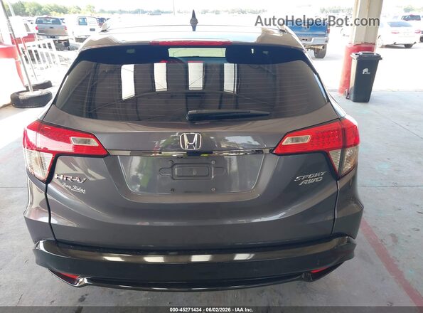 3CZRU6H1XKG712066 2019 HONDA HR-V Gray 