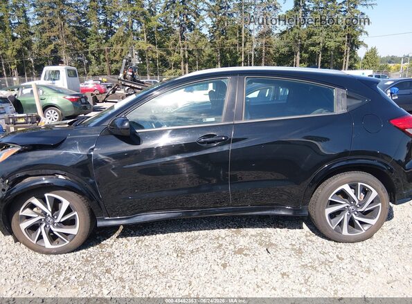 3CZRU6H1XKG730194 2019 HONDA HR-V Black 