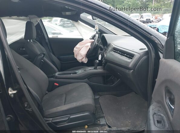 3CZRU6H1XLM726763 2020 HONDA HR-V Black Vista interior delantera