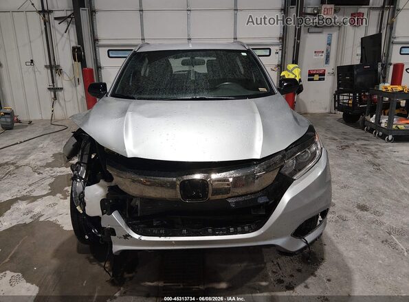 3CZRU6H1XLM737729 2020 HONDA HR-V Silver უკანა სალონის ხედი