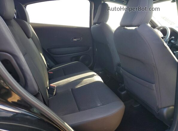 3CZRU6H1XNM725650 2022 HONDA HR-V Black Հետևի նստատեղերի տեսք