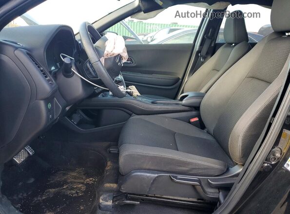3CZRU6H1XNM725650 2022 HONDA HR-V Black Սալոնի դիմացի տեսք
