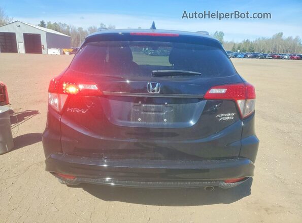 3CZRU6H20MM102321 2021 HONDA HR-V Black 