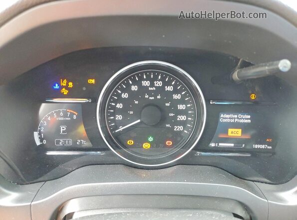 3CZRU6H23KM101838 2019 HONDA HR-V Black Vista del cuadro de instrumentos