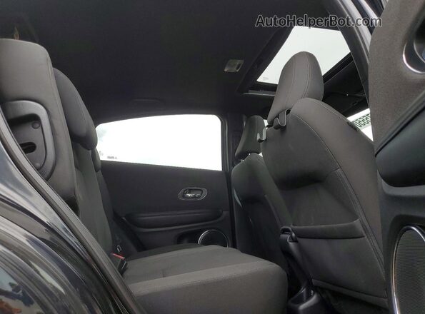 3CZRU6H23KM101838 2019 HONDA HR-V Black Vista interior trasera