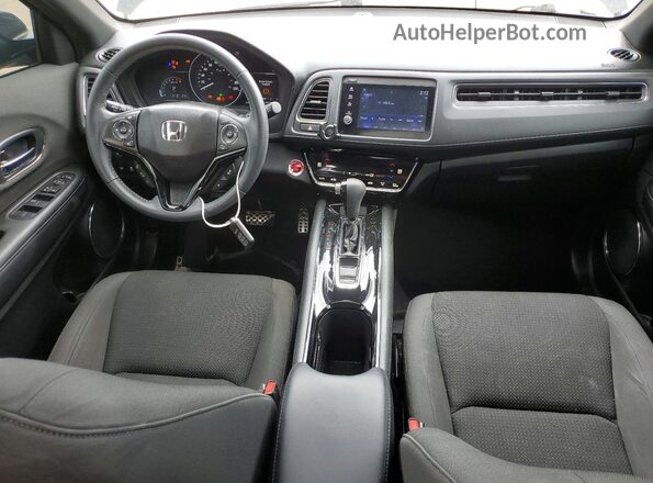 3CZRU6H23KM101838 2019 HONDA HR-V Black Vista del salpicadero